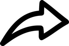 Next Hand Drawn Arrow Pointing To Right Icon Svg Vector, Free Vectors File